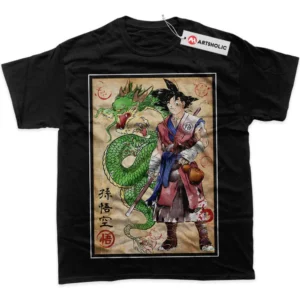 Son Goku T-Shirt, Shenron True Fan Shirt SHIN1712092187 - Black