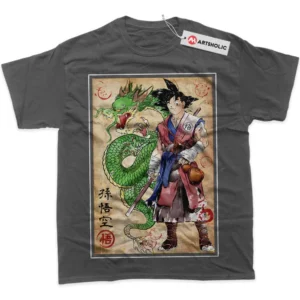 Son Goku T-Shirt, Shenron True Fan Shirt SHIN1712092187 - Coffee
