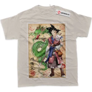 Son Goku T-Shirt, Shenron True Fan Shirt SHIN1712092187 - Light Blue