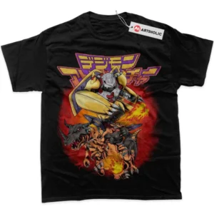 Agumon T-Shirt, WarGreymon True Fan Shirt SHIN1712092188 - Black