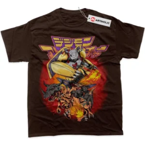 Agumon T-Shirt, WarGreymon True Fan Shirt SHIN1712092188 - Carbon