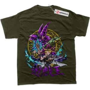 Dark Magician T-Shirt, Yugi Muto True Fan Shirt SHIN1712092189 - Army Green