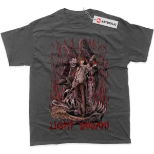 Light Yagami T-Shirt, Death Note True Fan Shirt SHIN1712092190 - Coffee