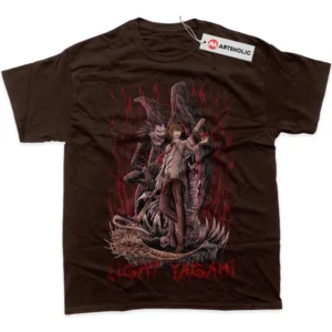 Light Yagami T-Shirt, Death Note True Fan Shirt SHIN1712092190 - Carbon