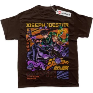 Joseph Joestar T-Shirt, JoJo? Bizarre Adventure True Fan Shirt SHIN1712092194 - Carbon