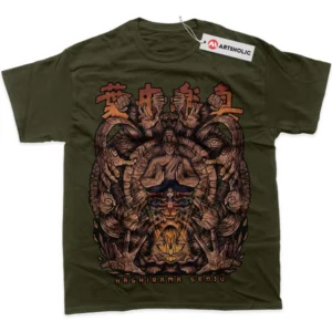 Hashirama Senju T-Shirt, Naruto True Fan Shirt SHIN1712092195 - Army Green