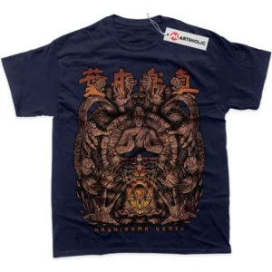 Hashirama Senju T-Shirt, Naruto True Fan Shirt SHIN1712092195 - Navy