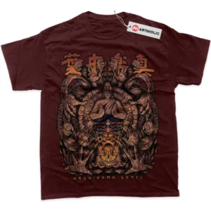Hashirama Senju T-Shirt, Naruto True Fan Shirt SHIN1712092195 - Wine Red