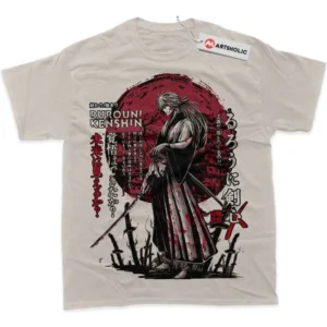 Kenshin Himura T-Shirt, Rurouni Kenshin True Fan Shirt SHIN1712092196 - Light Grey