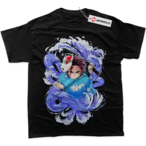 Tanjiro Kamado T-Shirt, Demon Slayer True Fan Shirt SHIN1712092197 - Black