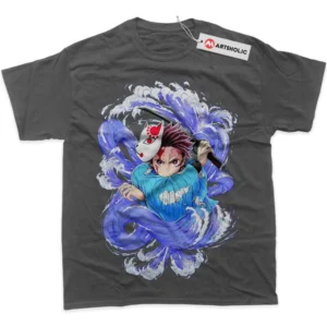 Tanjiro Kamado T-Shirt, Demon Slayer True Fan Shirt SHIN1712092197 - Coffee