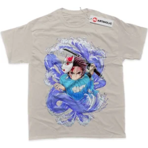 Tanjiro Kamado T-Shirt, Demon Slayer True Fan Shirt SHIN1712092197 - Sand