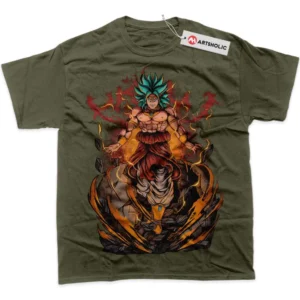 Broly T-Shirt, Dragon Ball True Fan Shirt SHIN1712092198 - Army Green