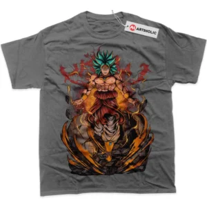 Broly T-Shirt, Dragon Ball True Fan Shirt SHIN1712092198 - Coffee