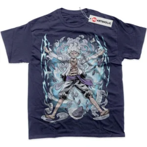 Monkey D Luffy T-Shirt, One Piece True Fan Shirt SHIN1712092201 - Navy