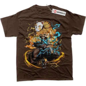 Skeleton Zenitsu Agatsuma T-Shirt, Demon Slayer True Fan Shirt SHIN1712092202 - Carbon