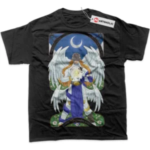 Angemon T-Shirt, Digimon Adventure True Fan Shirt SHIN1712092203 - Black