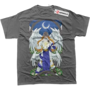 Angemon T-Shirt, Digimon Adventure True Fan Shirt SHIN1712092203 - Coffee