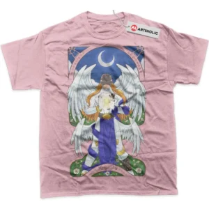 Angemon T-Shirt, Digimon Adventure True Fan Shirt SHIN1712092203 - Pink