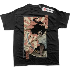 Rokutaro T-Shirt, Afro Samurai True Fan Shirt SHIN1712092204 - Black