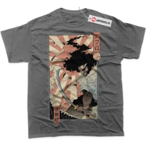 Rokutaro T-Shirt, Afro Samurai True Fan Shirt SHIN1712092204 - Coffee