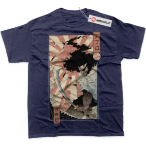 Rokutaro T-Shirt, Afro Samurai True Fan Shirt SHIN1712092204 - Navy