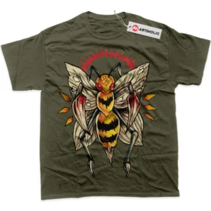 Beedrill T-Shirt, Pokemon True Fan Shirt SHIN1712092206 - Army Green