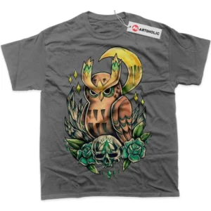 Noctowl T-Shirt, Pokemon True Fan Shirt SHIN1712092207 - Coffee