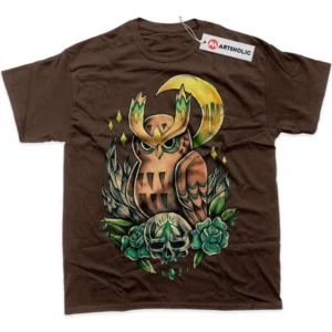 Noctowl T-Shirt, Pokemon True Fan Shirt SHIN1712092207 - Carbon
