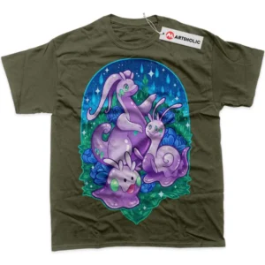 Goomy T-Shirt, Pokemon True Fan Shirt SHIN1712092209 - Army Green