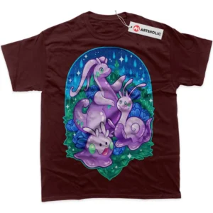 Goomy T-Shirt, Pokemon True Fan Shirt SHIN1712092209 - Wine Red