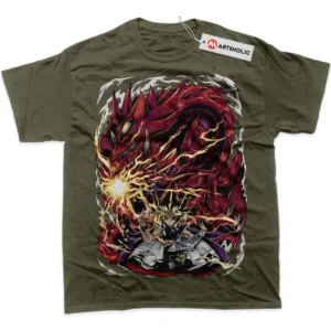 The Sky Dragon of Osiris T-Shirt, Yugi Muto True Fan Shirt SHIN1712092210 - Army Green