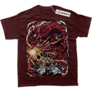 The Sky Dragon of Osiris T-Shirt, Yugi Muto True Fan Shirt SHIN1712092210 - Wine Red