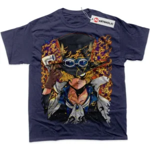 Sabo T-Shirt, One Piece True Fan Shirt SHIN1712092211 - Navy