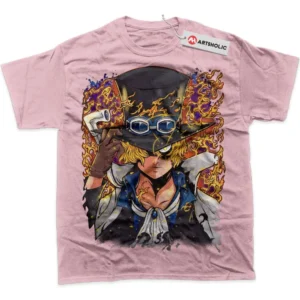 Sabo T-Shirt, One Piece True Fan Shirt SHIN1712092211 - Pink