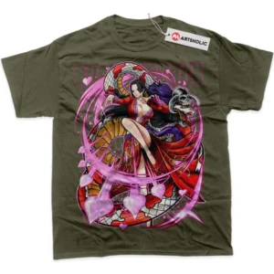 Boa Hancock T-Shirt, One Piece True Fan Shirt SHIN1712092213 - Army Green