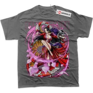 Boa Hancock T-Shirt, One Piece True Fan Shirt SHIN1712092213 - Coffee