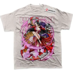 Boa Hancock T-Shirt, One Piece True Fan Shirt SHIN1712092213 - Light Blue