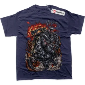 Venom T-Shirt, Marvel Comics True Fan Shirt SHIN1712092214 - Navy