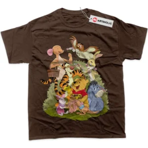 Winnie the Pooh T-Shirt, Animated True Fan Shirt SHIN1712092215 - Carbon