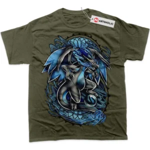Charizard T-Shirt, Pokemon True Fan Shirt SHIN1712092218 - Army Green