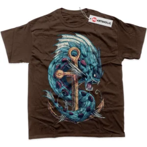 Gyarados T-Shirt, Pokemon True Fan Shirt SHIN1712092219 - Carbon