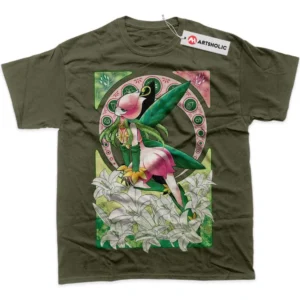 Lillymon T-Shirt, Digimon Adventure True Fan Shirt SHIN1712092220 - Army Green