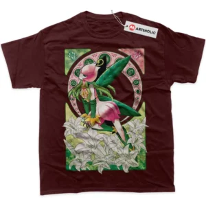 Lillymon T-Shirt, Digimon Adventure True Fan Shirt SHIN1712092220 - Wine Red