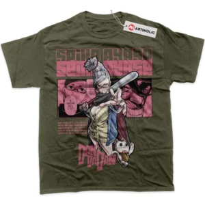 Seiko Ayase T-Shirt, Dandadan True Fan Shirt SHIN1712092222 - Army Green