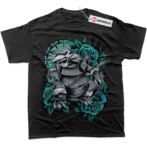 Aggron T-Shirt, Pokemon True Fan Shirt SHIN1712092223 - Black
