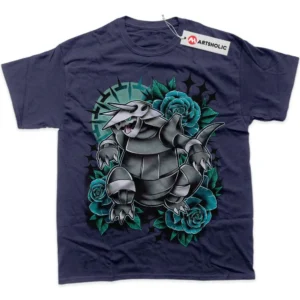 Aggron T-Shirt, Pokemon True Fan Shirt SHIN1712092223 - Navy