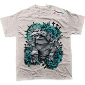 Aggron T-Shirt, Pokemon True Fan Shirt SHIN1712092223 - Sand