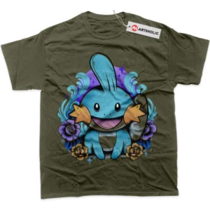 Mudkip T-Shirt, Pokemon True Fan Shirt SHIN1712092224 - Army Green