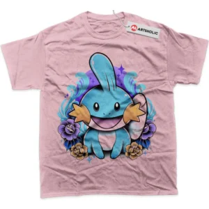 Mudkip T-Shirt, Pokemon True Fan Shirt SHIN1712092224 - Pink